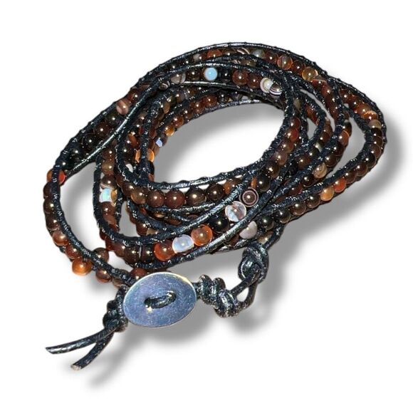 Bundle Sale 3 for $15 | Wrap Bracelet with Small Beads - Picture 3 of 6